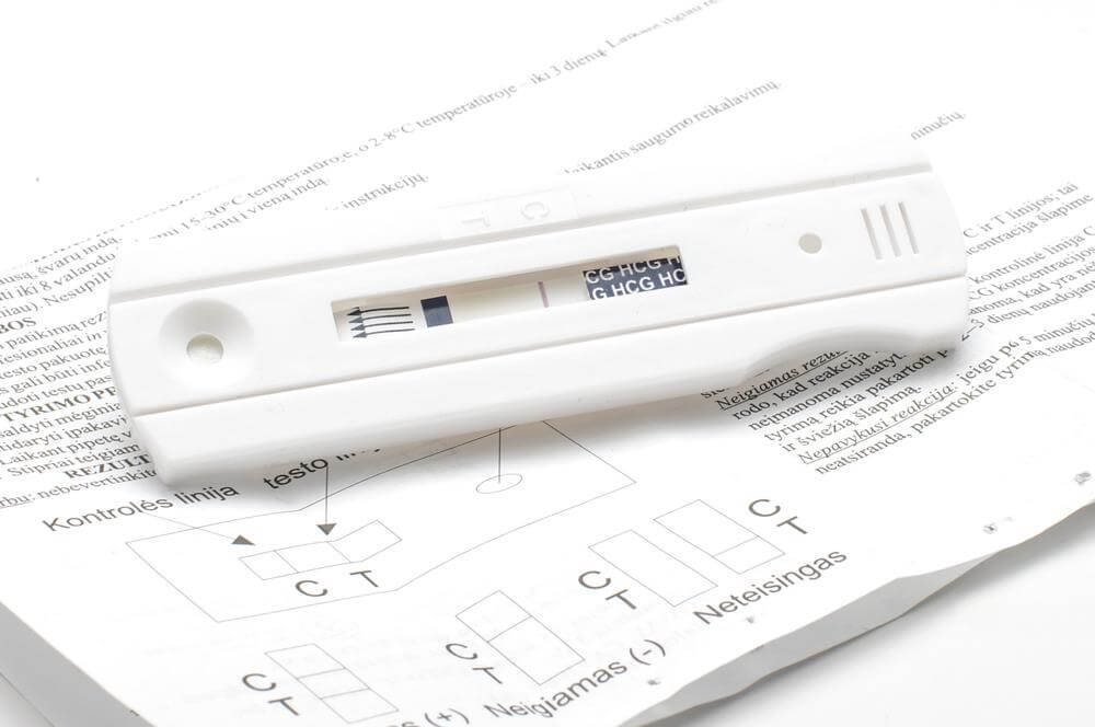 False negative pregnancy test