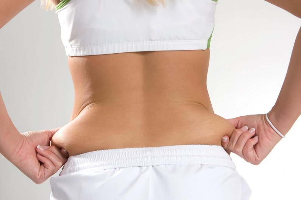 How to get rid of lower back fat