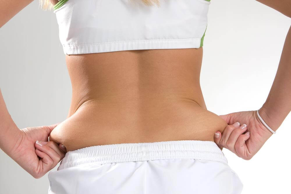 How to get rid of lower back fat in a matter of few days