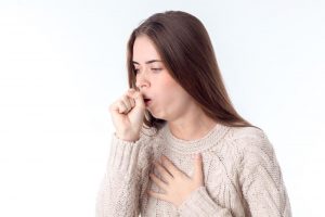coughing after eating